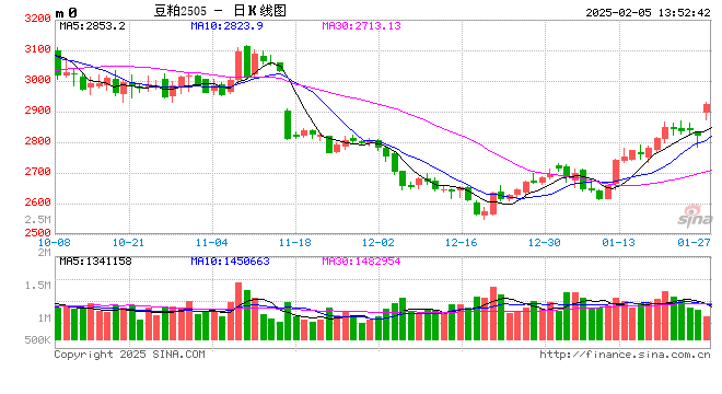 光大期货0205热点追踪：关税预期下，豆粕节后跳空大涨